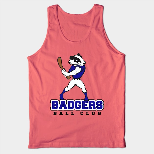 Badgers Ball Club Tank Top by DavesTees